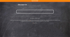 Desktop Screenshot of elite-escort.de